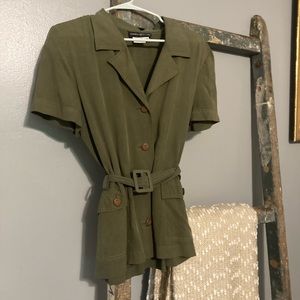 VTG Silk Safari Top